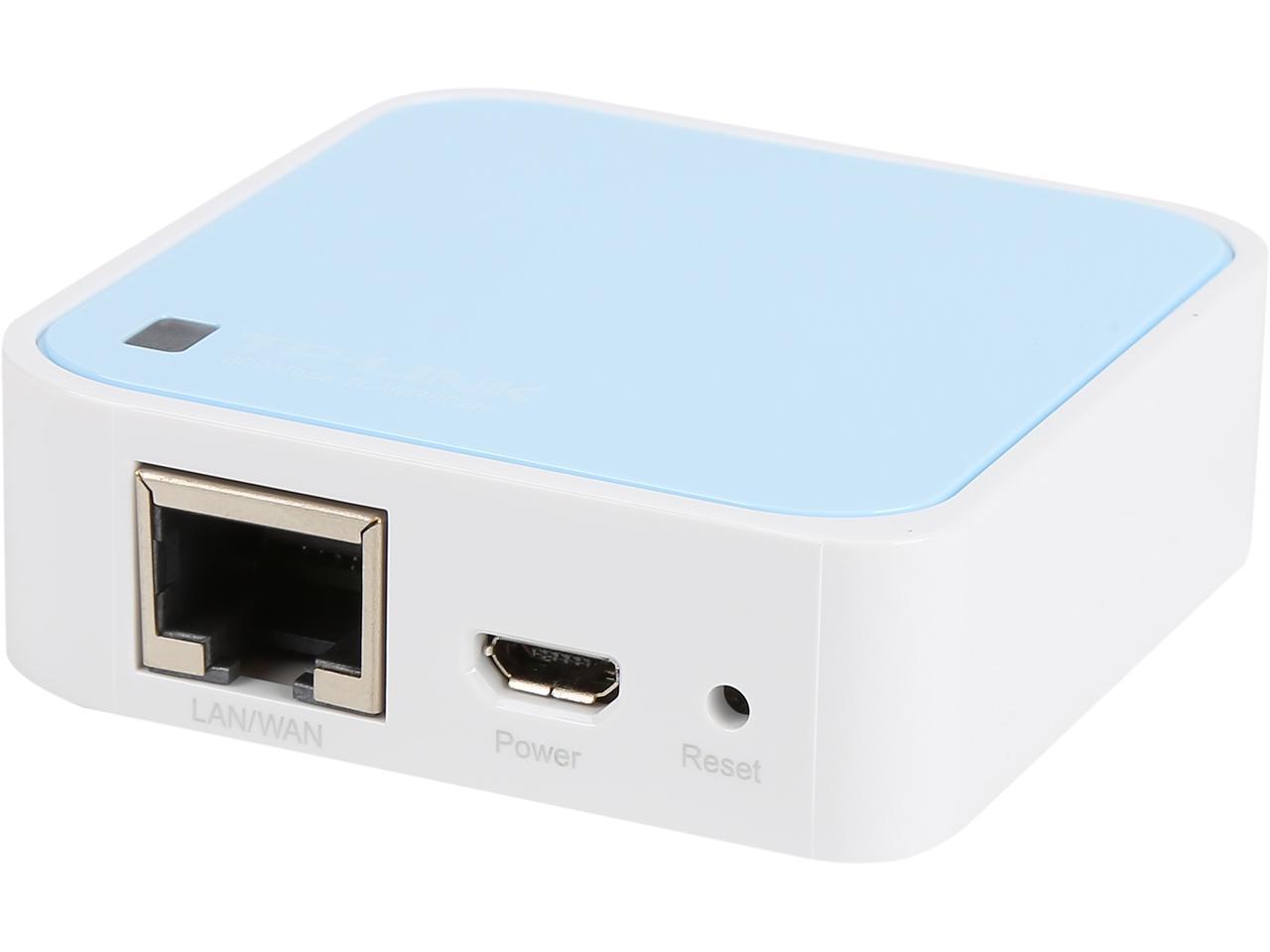 TP-LINK TL-WR802N N300 Wireless N Nano Router, Repeater, Client, AP, and Hotspot 5-In-1 Mode