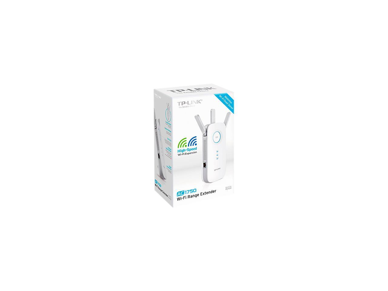 TP-Link Network RE450 AC1750 Wi-Fi Range Extender 1750Mbps with 802.11ac/b/g/n