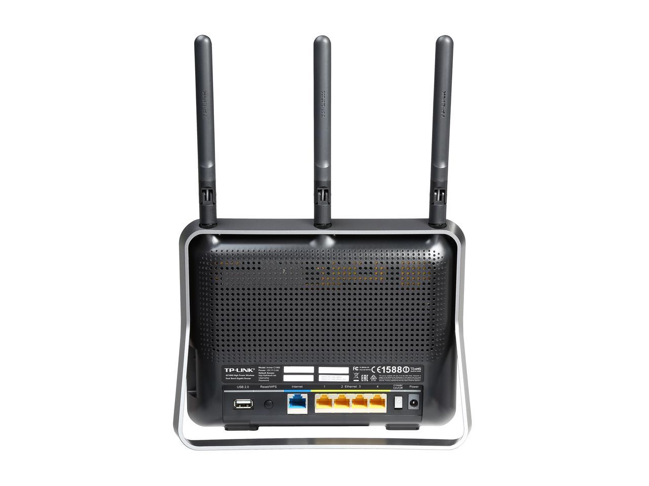 TP-Link High Power Wireless Dual Band Gigabit Router (Archer C1900)