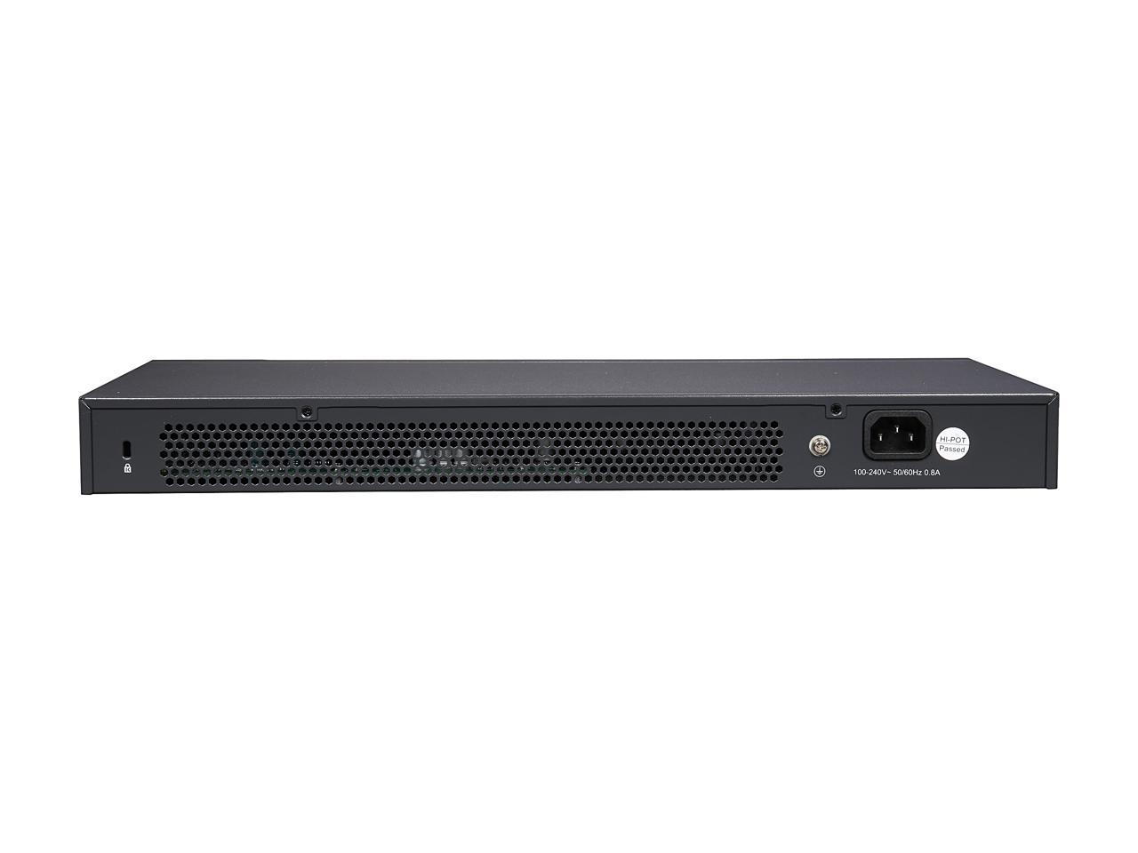 TP-LINK T1700G-28TQ JetStream 24-Port Gigabit Stackable Smart Switch with 4 10GE SFP+ Slots