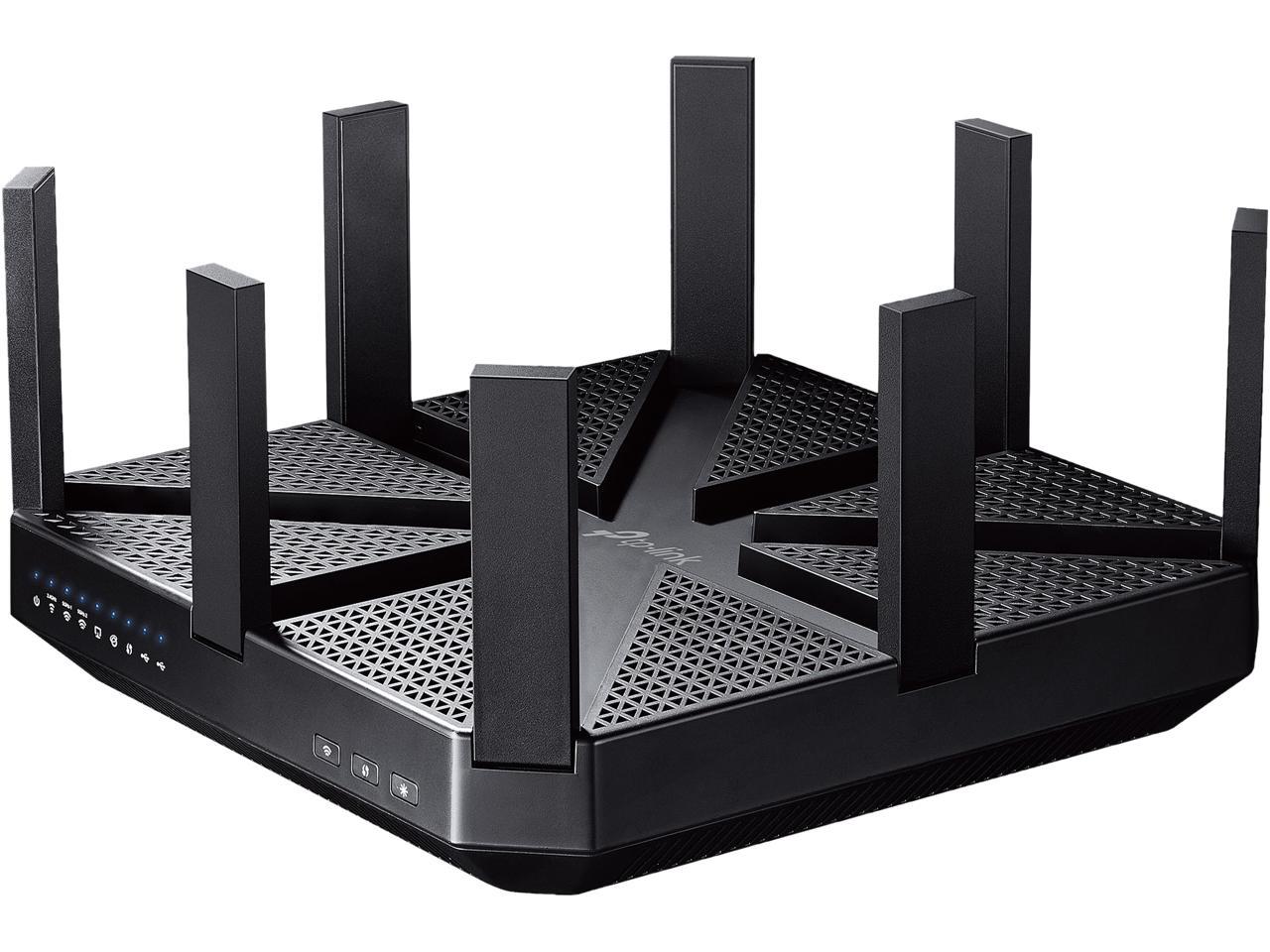 TP-Link Archer C5400 AC5400 Wireless MU-MIMO Tri-Band Router - Comprehensive Antivirus and Security, Works with Alexa and IFTTT