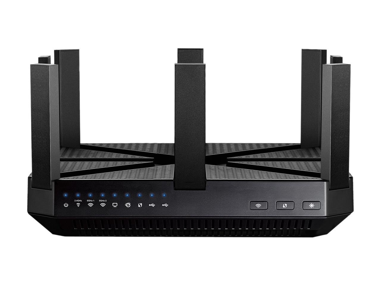 TP-Link Archer C5400 AC5400 Wireless MU-MIMO Tri-Band Router - Comprehensive Antivirus and Security, Works with Alexa and IFTTT