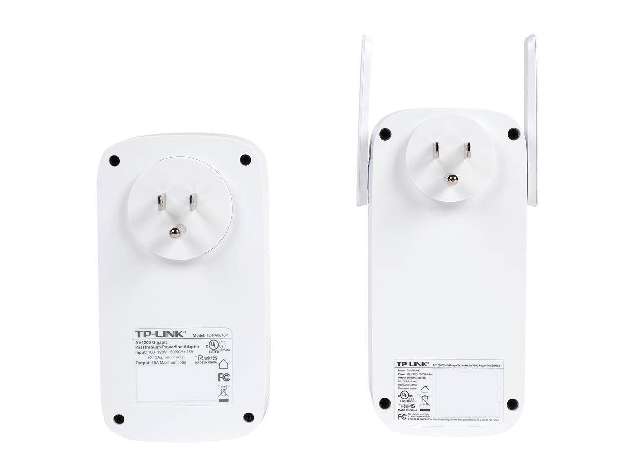 TP-Link TL-WPA8630 KIT AV1200 Gigabit Powerline AC Wi-Fi Kit