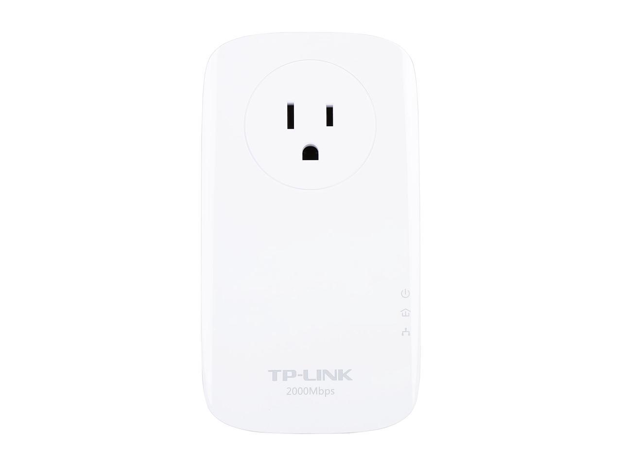 TP-Link Powerline Adapter AV2000 Mbps - Gigabit Port, Ethernet Over Power, Plug&Play, Power Saving, MU-MIMO, Noise Filtering(TL-PA9020P KIT)