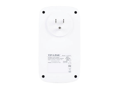 TP-Link Powerline Adapter AV2000 Mbps - Gigabit Port, Ethernet Over Power, Plug&Play, Power Saving, MU-MIMO, Noise Filtering(TL-PA9020P KIT)