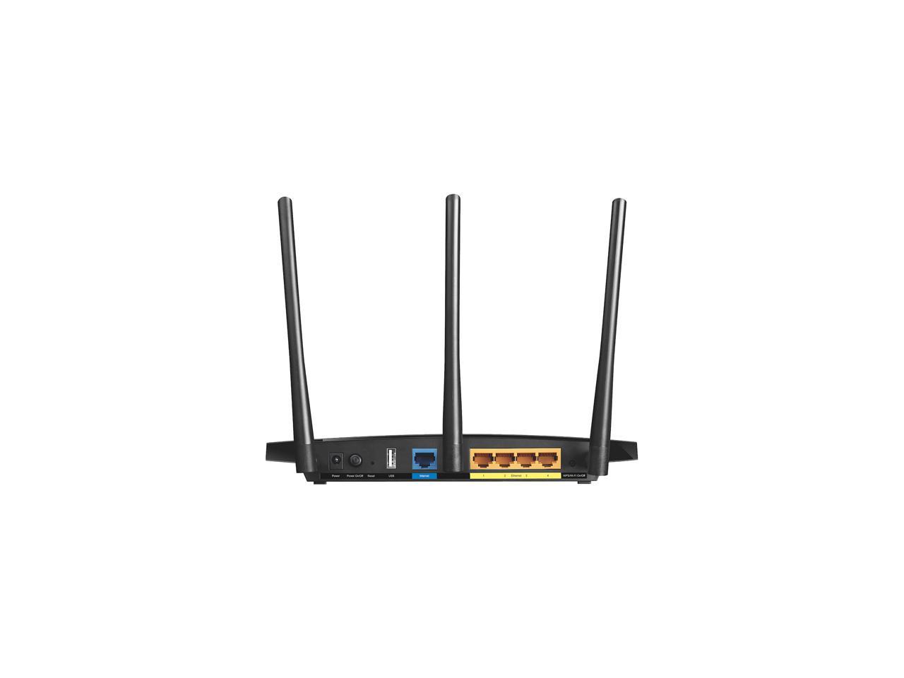 TP-LINK Archer C1200 Dual Band Wireless AC1200 Gigabit Router, Three Antennas, One USB ports