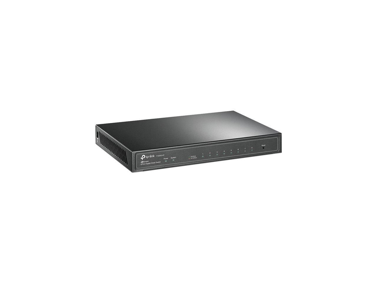 TP-Link T1500G-8T Smart JetStream 8-Port Gigabit Smart Switch