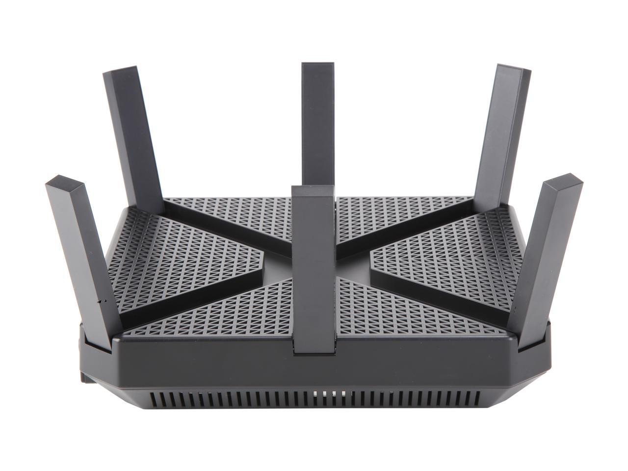 TP-Link AC4000 Smart WiFi Router - Tri Band Router, MU-MIMO, VPN Server, Advanced Security by Homecare, Beamforming, Link Aggregation, Rangeboost, Works with Alexa(Archer A20)