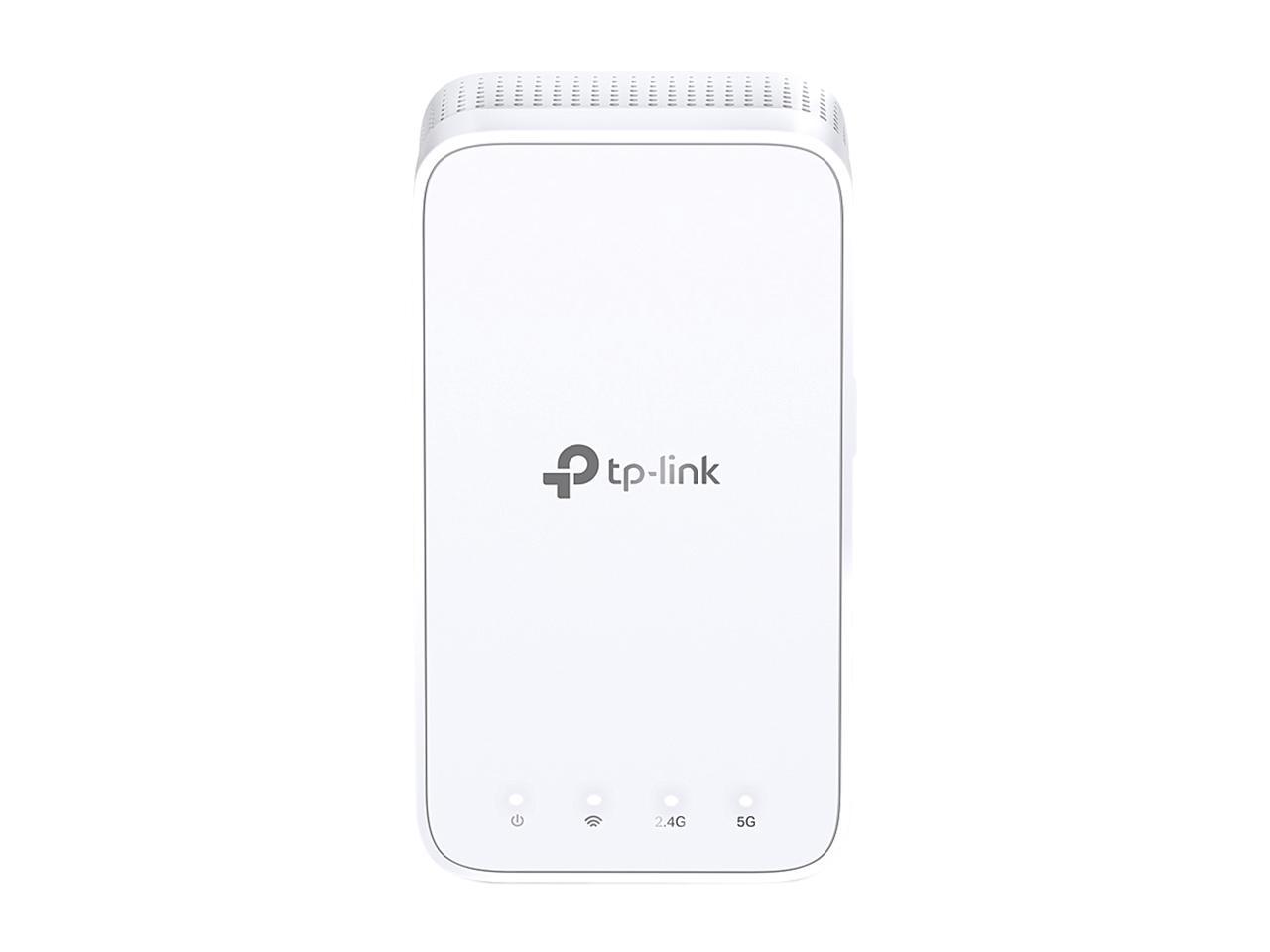 TP-Link Network RE300 AC1200 Mesh Wi-Fi Range Extender 2.4GHz band and 5GHz band