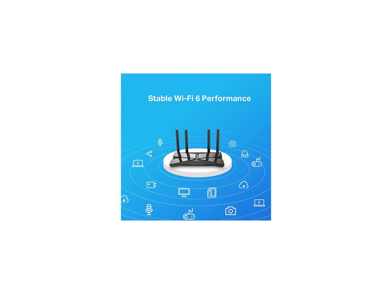 TP-Link AX1500 Wi-Fi 6 Dual-Band Router (Archer AX10)
