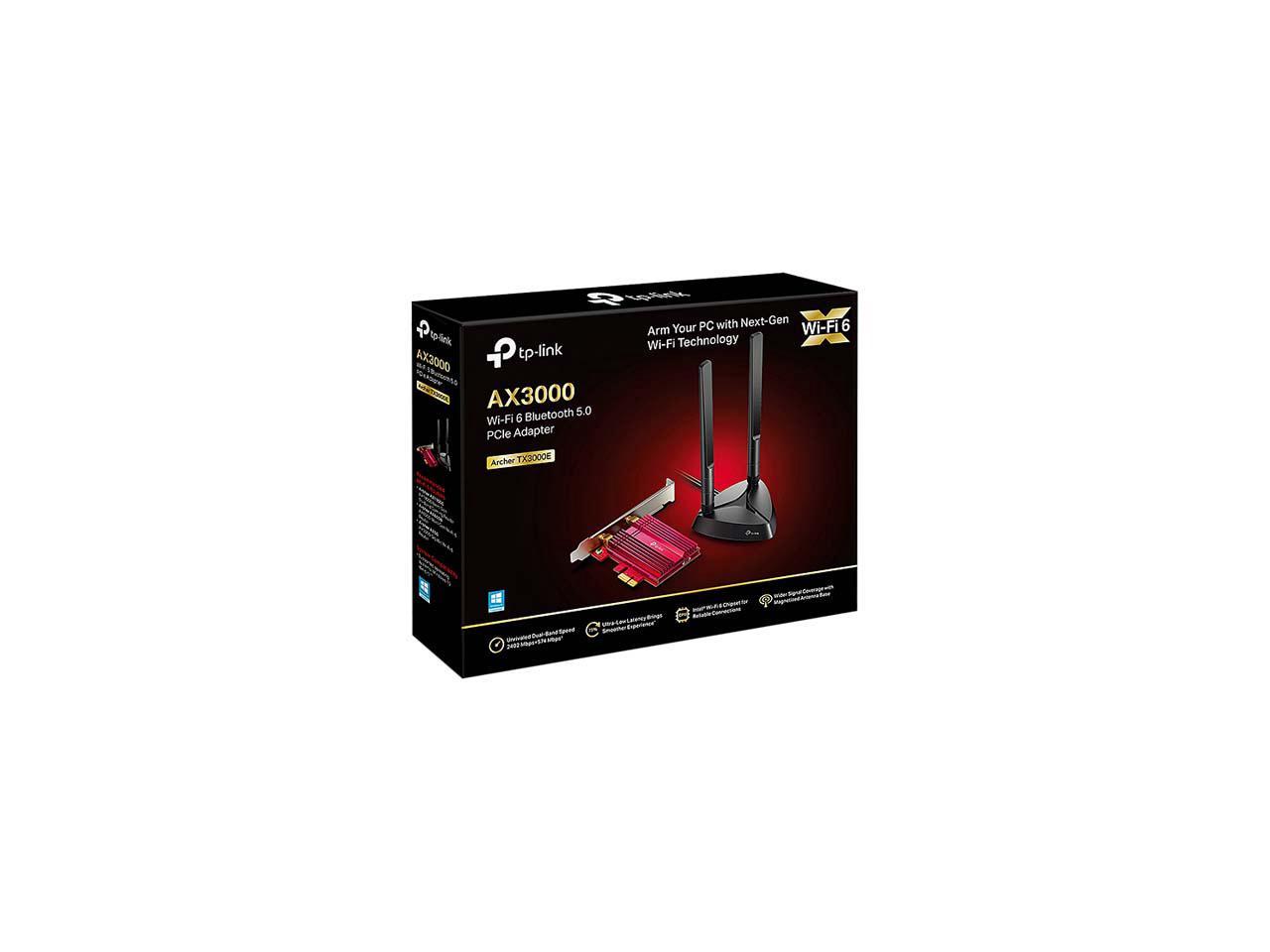 TP-Link Archer TX3000E PCI Express AX3000 Wi-Fi 6 Bluetooth 5.0 PCIe Adapter