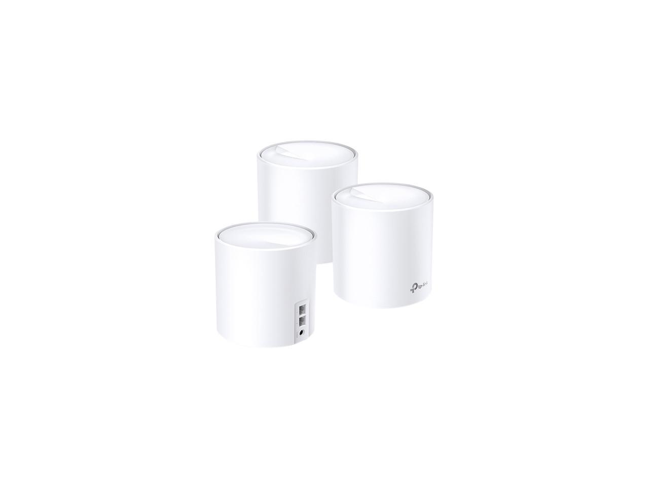 TP-Link Deco X20(3-pack) AX1800 Whole Home Mesh Wi-Fi System White