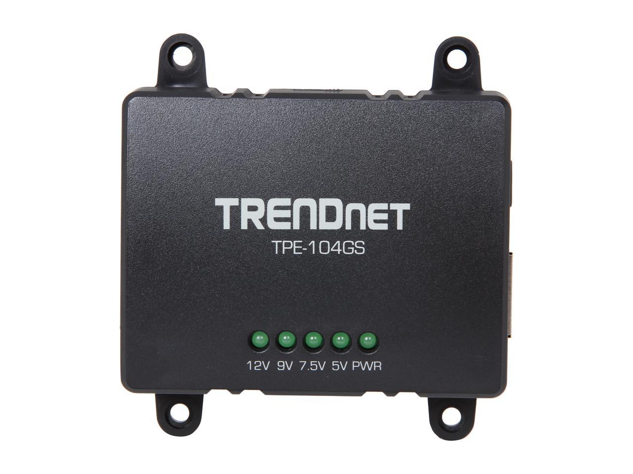 TRENDnet TPE-104GS Gigabit PoE Splitter