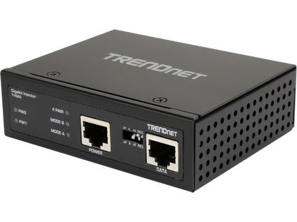 TRENDnet TI-IG60 Hardened Industrial 60 Watt Gigabit PoE+ Injector