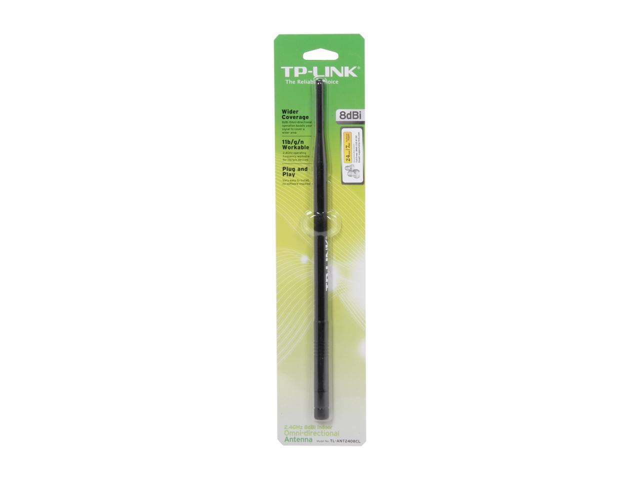 TP-Link TL-ANT2408CL 2.4GHz 8dBi Indoor Omni-directional Antenna