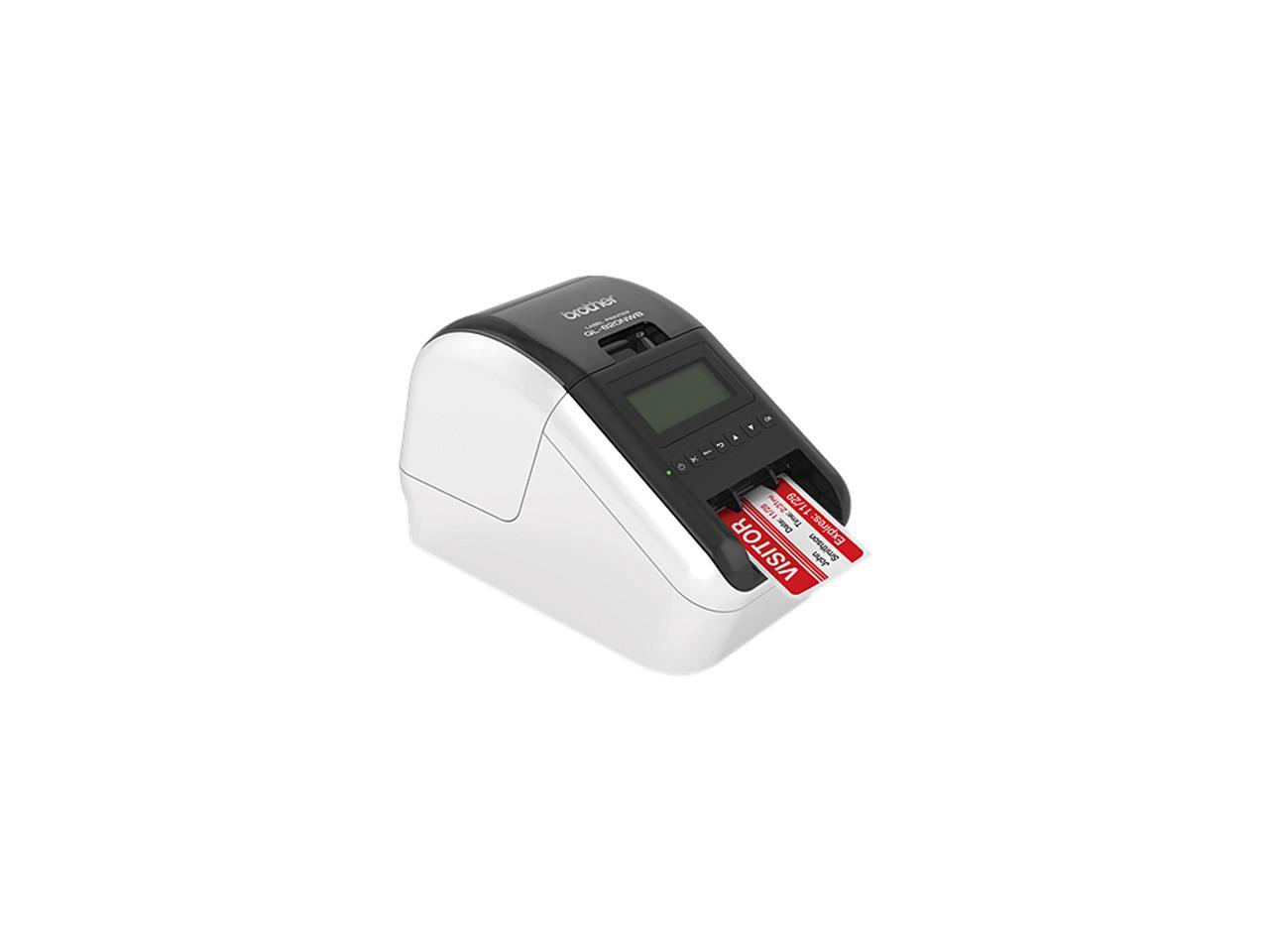 Brother Label Printer Black/White Plastic QL-820NWB