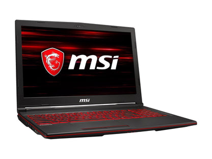 MSI GL63 8RC-068 15.6" IPS GTX 1050 4 GB VRAM i7-8750H 16 GB Memory 128 GB SSD 1 TB HDD Windows 10 Home 64-Bit Gaming Laptop
