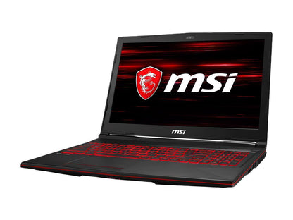 MSI GL63 8RC-068 15.6" IPS GTX 1050 4 GB VRAM i7-8750H 16 GB Memory 128 GB SSD 1 TB HDD Windows 10 Home 64-Bit Gaming Laptop