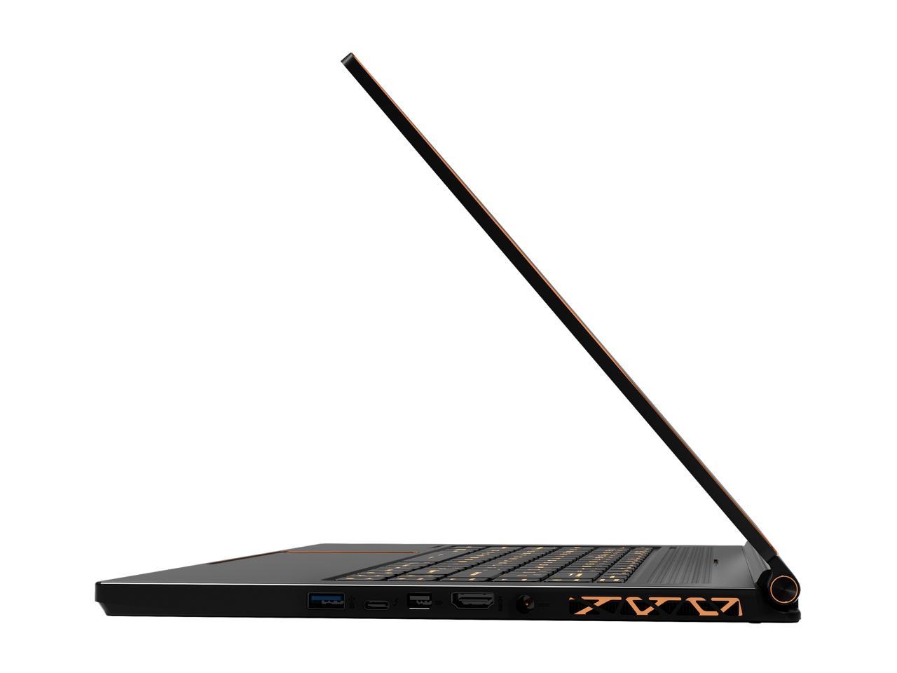 MSI GS Series GS65 Stealth-007 15.6" 144 Hz Intel Core i7 8th Gen 8750H (2.20 GHz) NVIDIA GeForce RTX 2060 16 GB Memory 256 GB NVMe SSD Windows 10 Pro 64-bit Gaming Laptop
