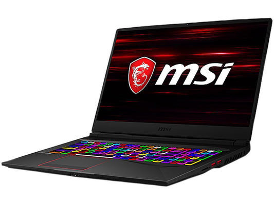 MSI GE Series GE75 Raider-283 17.3" 144 Hz IPS Intel Core i7 9th Gen 9750H (2.60 GHz) NVIDIA GeForce RTX 2080 32 GB Memory 512 GB NVMe SSD Windows 10 Home 64-bit Gaming Laptop