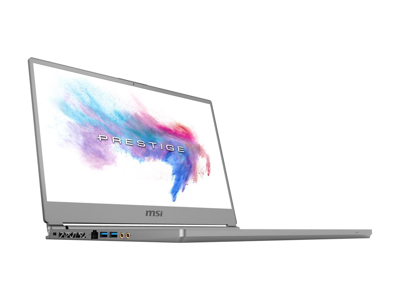 MSI Laptop P Series P65 Creator-253 Intel Core i7 8th Gen 8750H (2.20 GHz) 32 GB Memory 512 GB NVMe SSD NVIDIA GeForce RTX 2070 Max-Q 15.6" Windows 10 Pro 64-bit