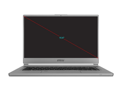 MSI Laptop P Series P65 Creator-253 Intel Core i7 8th Gen 8750H (2.20 GHz) 32 GB Memory 512 GB NVMe SSD NVIDIA GeForce RTX 2070 Max-Q 15.6" Windows 10 Pro 64-bit