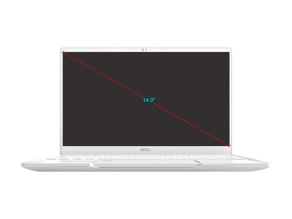 MSI Laptop Prestige 14 A10SC-051 Intel Core i7 10th Gen 10710U (1.10 GHz) 16 GB Memory 512 GB NVMe SSD NVIDIA GeForce GTX 1650 Max-Q 14.0" Windows 10 Pro 64-bit