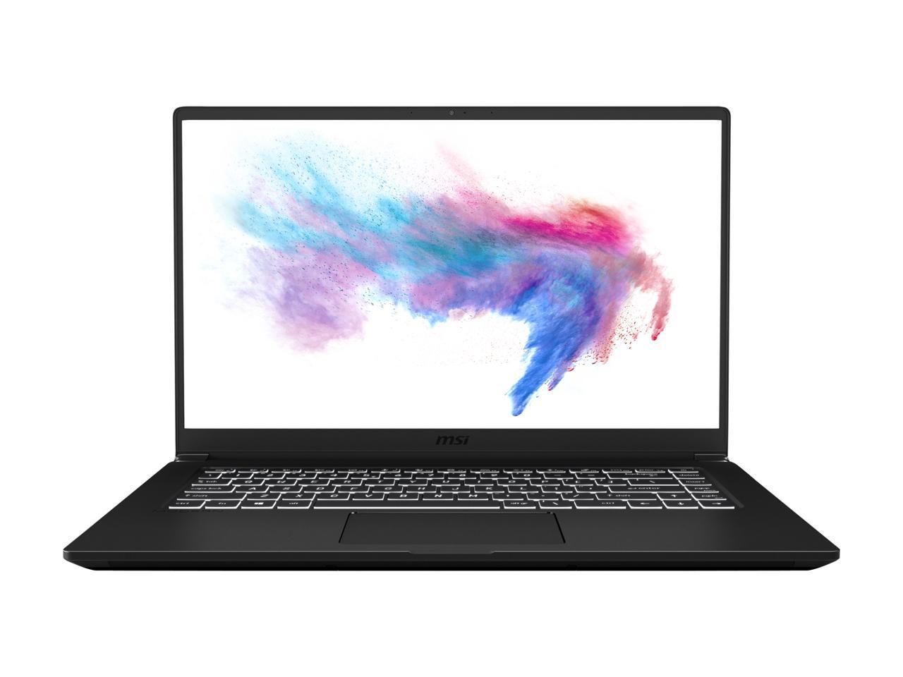 MSI Laptop Modern 15 A10M-014 Intel Core i5 10th Gen 10210U (1.60 GHz) 8 GB Memory 512 GB NVMe SSD Intel UHD Graphics 15.6" Windows 10 Home 64-bit