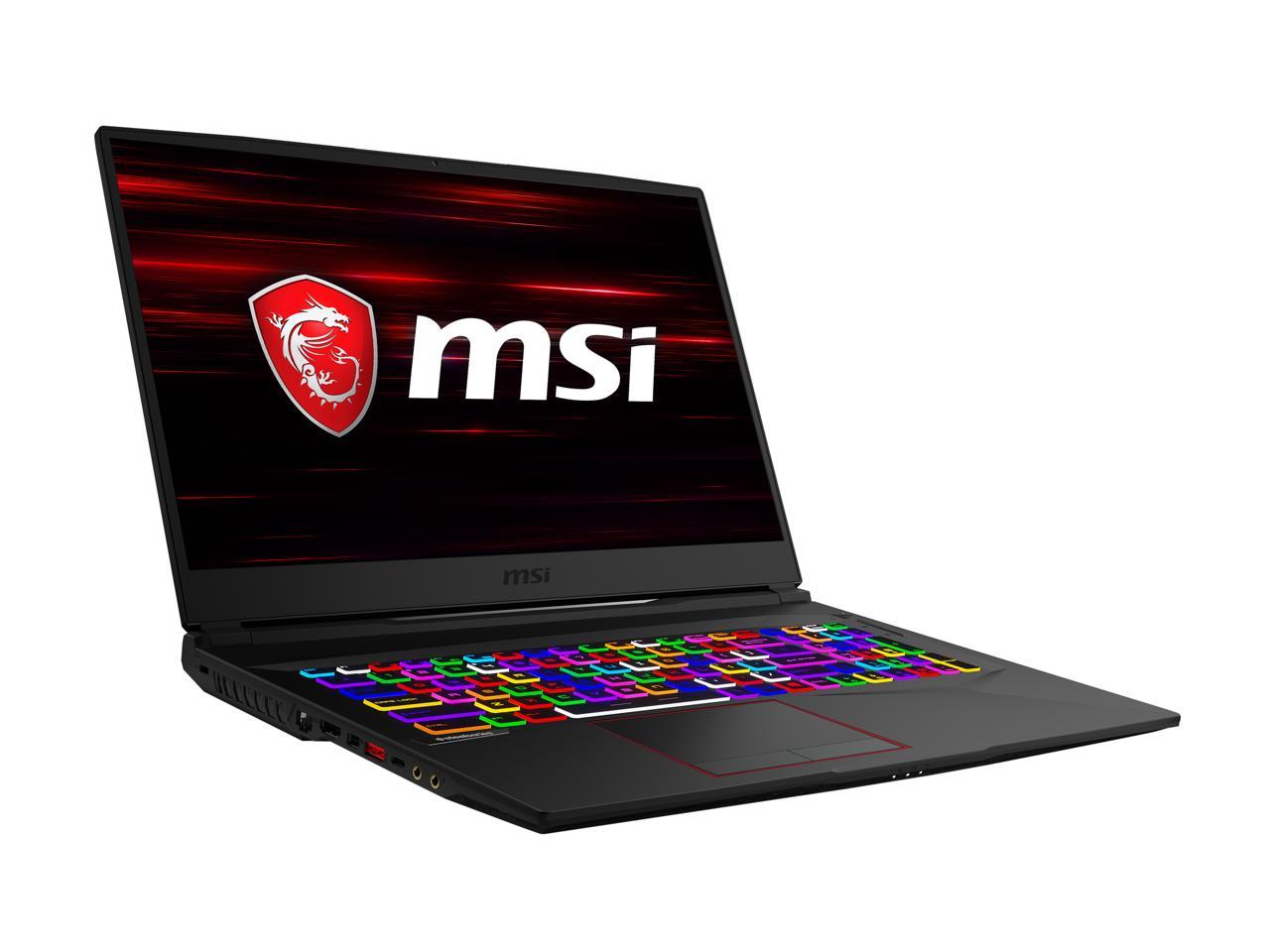 MSI GE Series GE75 Raider 10SFS-226 17.3" 300 Hz IPS Intel Core i7 10th Gen 10750H (2.60 GHz) NVIDIA GeForce RTX 2070 SUPER 32 GB Memory 1 TB NVMe SSD Windows 10 Home 64-bit Gaming Laptop