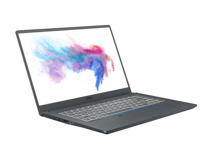 MSI Laptop Prestige 15 A10SC-296 Intel Core i7 10th Gen 10510U (1.80 GHz) 16 GB Memory 1 TB NVMe SSD NVIDIA GeForce GTX 1650 Max-Q 15.6" Windows 10 Home 64-bit