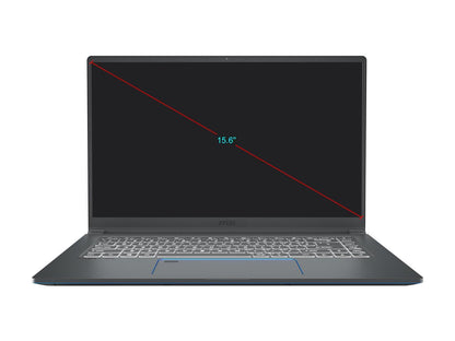 MSI Laptop Prestige 15 A10SC-296 Intel Core i7 10th Gen 10510U (1.80 GHz) 16 GB Memory 1 TB NVMe SSD NVIDIA GeForce GTX 1650 Max-Q 15.6" Windows 10 Home 64-bit