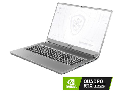 MSI WS75 10TK-468 FHD Mobile Workstation Intel Core i9-10980HK Quadro RTX 3000 32 GB RAM 1 TB NVMe SSD WIN10 Pro TPM2.0 Fingerprint