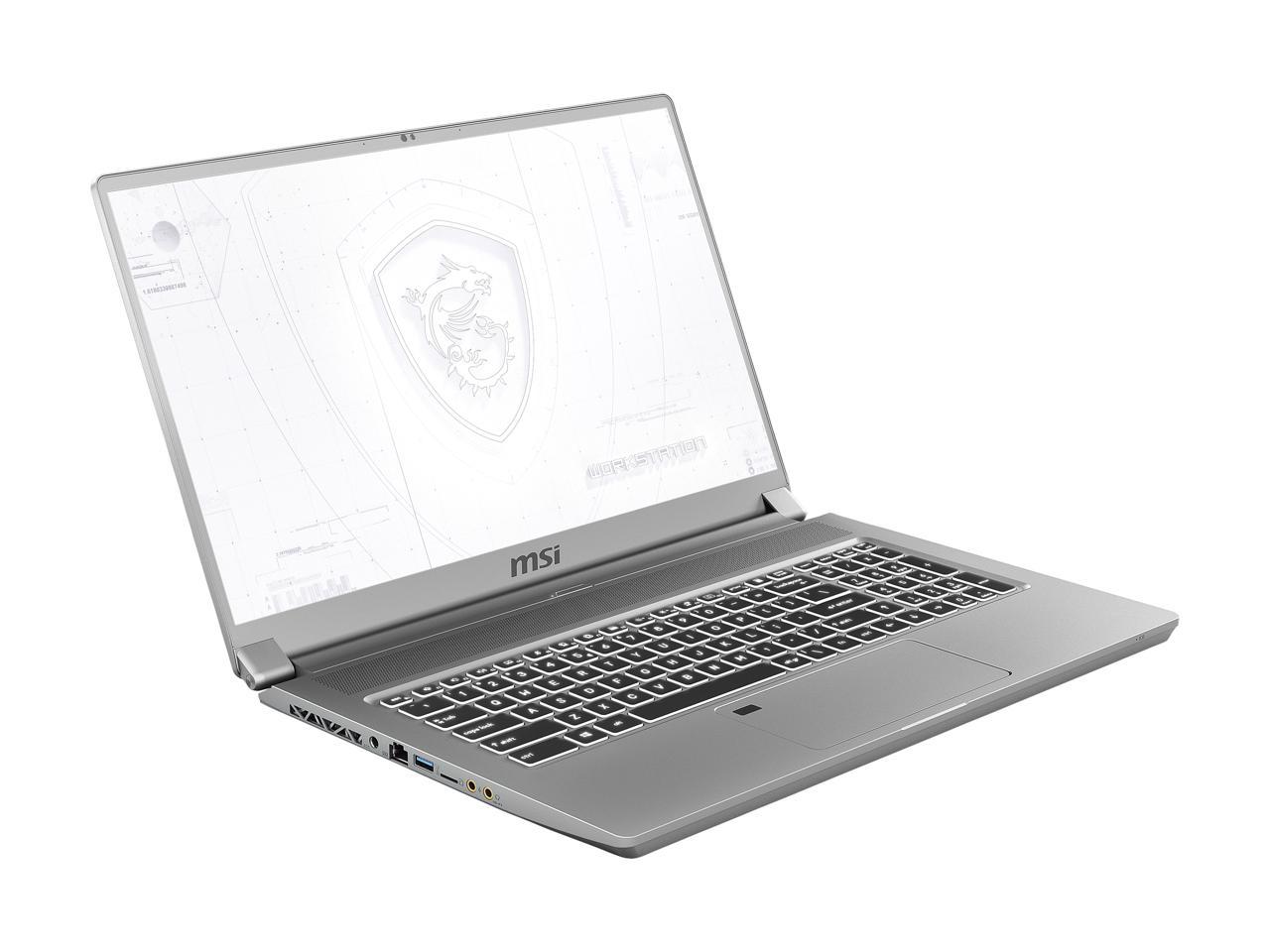 MSI WS75 10TK-468 FHD Mobile Workstation Intel Core i9-10980HK Quadro RTX 3000 32 GB RAM 1 TB NVMe SSD WIN10 Pro TPM2.0 Fingerprint