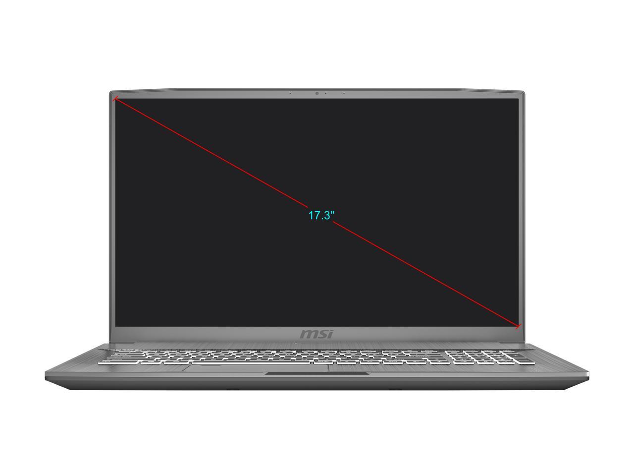 MSI WF75 10TK-250 FHD Mobile Workstation Intel Core i7-10750H Quadro RTX 3000 32 GB RAM 1 TB NVMe SSD WIN10 Pro TPM2.0 Fingerprint