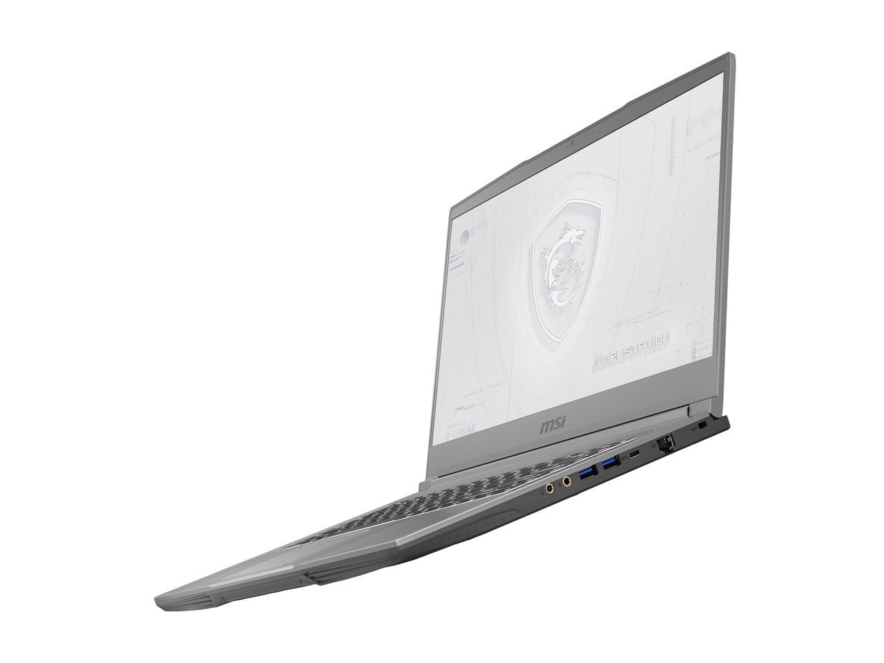 MSI WF65 10TI-444 FHD Mobile Workstation Intel Core i7-10750H Quadro T1000 16 GB RAM 512 GB NVMe SSD WIN10 Pro