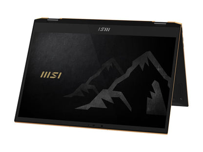 MSI SUMMIT E13 FLIP Evo 13.4" Touch Screen 2-in-1 Ultra Thin and Light Professional Laptop, Intel Core i7-1185G7, IRIS Xe, 16 GB DDR4, 512 GB NVMe SSD, Win10 with MSI Pen (A11MT-023)