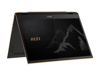 MSI SUMMIT E13 FLIP Evo 13.4" Touch Screen 2-in-1 Ultra Thin and Light Professional Laptop, Intel Core i7-1185G7, IRIS Xe, 16 GB DDR4, 512 GB NVMe SSD, Win10 with MSI Pen (A11MT-023)