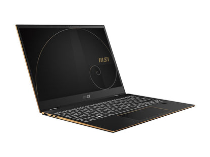 MSI Summit E13FlipEvo Intel Core i7 12th Gen 1260P (2.10GHz) 16GB Memory 512 GB NVMe SSD Intel Iris Xe Graphics 13.4" Touchscreen 1920 x 1200 Convertible 2-in-1 Laptop Windows 11 Pro 64-bit Summit E13FlipEvo A12MT-002