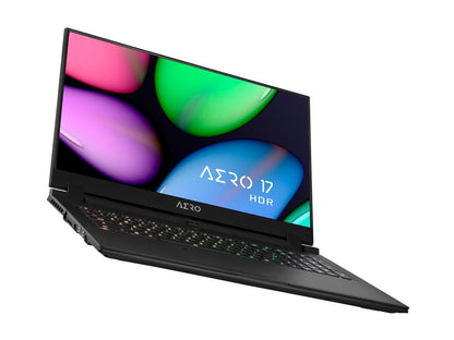 GIGABYTE AERO 17 HDR XB-8US4450SP 17.3" 4K/UHD IPS Intel Core i7 10th Gen 10875H (2.30 GHz) NVIDIA GeForce RTX 2070 SUPER Max-Q 32 GB Memory 1 TB PCIe SSD Windows 10 Pro 64-bit Gaming Laptop