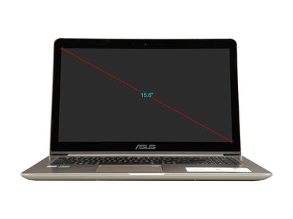 ASUS VivoBook Pro N580VD-DS76T 15.6" 4K/UHD 60 Hz Intel Core i7 7th Gen 7700HQ (2.80 GHz) NVIDIA GeForce GTX 1050 16 GB Memory 256 GB SSD 1 TB HDD Windows 10 Home 64-bit Gaming Laptop