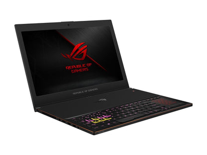 ASUS - Gaming Laptop - 15.6" FHD IPS-type 144 Hz G-Sync, Intel Core i7-8750H (up to 3.9 GHz), NVIDIA GTX 1080, 16 GB DDR4 RAM, 512 GB SSD, Windows 10, ROG Zephyrus GX501 (GX501GI-XS74)