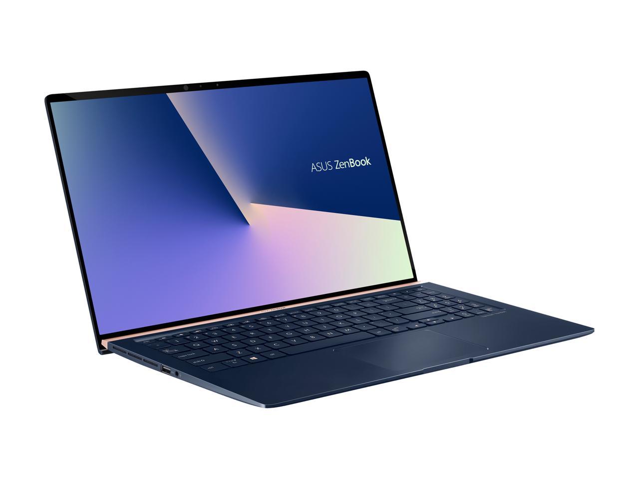 ASUS ZenBook 15 Intel Whiskey Lake Core i7-8565U, 16 GB DDR4, 512 GB PCIe SSD, GTX 1050 Max-Q, IR Camera, Ultra-Slim Compact15.6" FHD 4-Way NanoEdge, Windows 10 Laptop - UX533FD-DH74