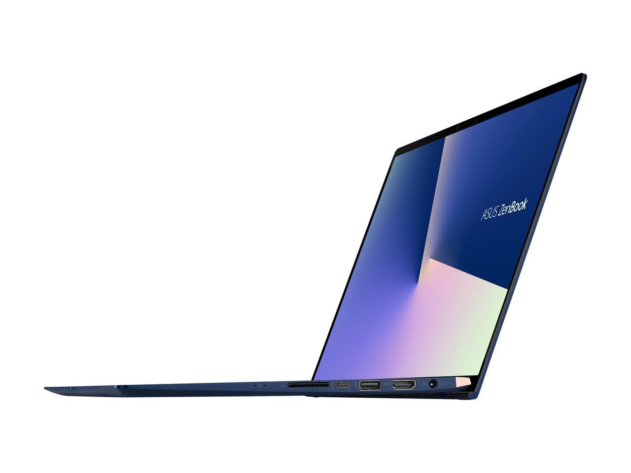 ASUS ZenBook 15 Intel Whiskey Lake Core i7-8565U, 16 GB DDR4, 512 GB PCIe SSD, GTX 1050 Max-Q, IR Camera, Ultra-Slim Compact15.6" FHD 4-Way NanoEdge, Windows 10 Laptop - UX533FD-DH74