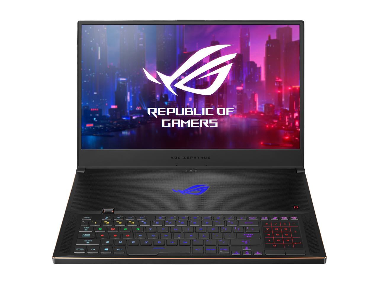 ASUS - Gaming Laptop - 17.3" 144 Hz IPS G-Sync - Intel Core i7-9750H - NVIDIA GeForce RTX 2060 - 16 GB RAM - 512 GB SSD - Windows 10 Home - ROG Zephyrus S GX701 (GX701GV-PB74)