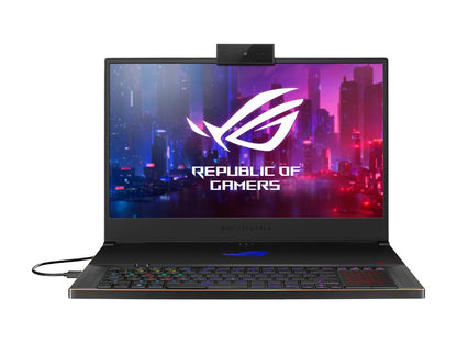 ASUS - Gaming Laptop - 17.3" 144 Hz IPS G-Sync - Intel Core i7-9750H - NVIDIA GeForce RTX 2060 - 16 GB RAM - 512 GB SSD - Windows 10 Home - ROG Zephyrus S GX701 (GX701GV-PB74)