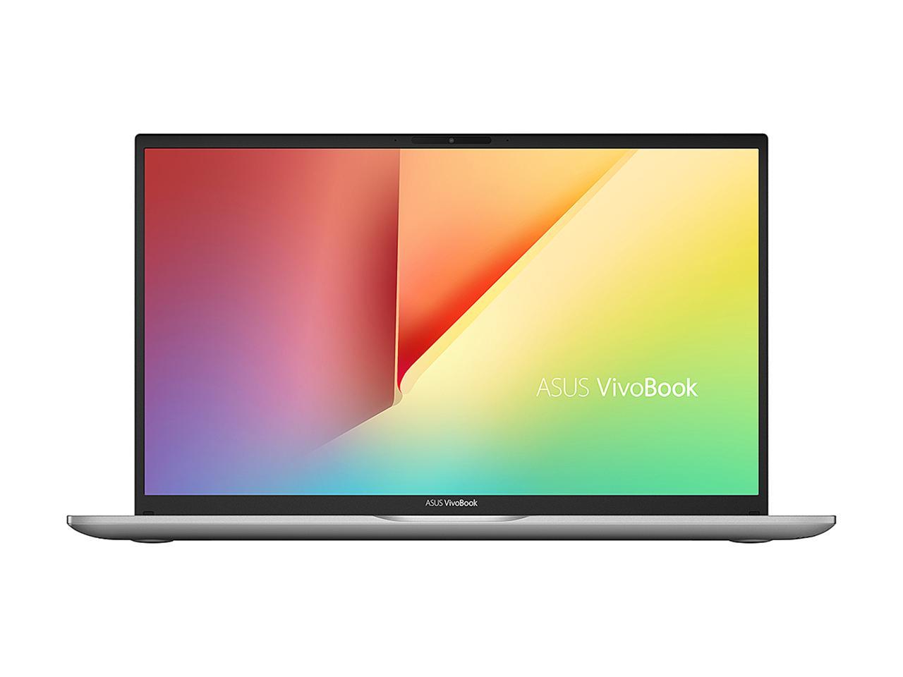 ASUS VivoBook S15 S532 Thin & Light Laptop, 15.6" FHD, Intel Core i5-8265U CPU, 8 GB DDR4 RAM, PCIe NVMe 512 GB SSD, Windows 10 Home, S532FA-DB55, Transparent Silver