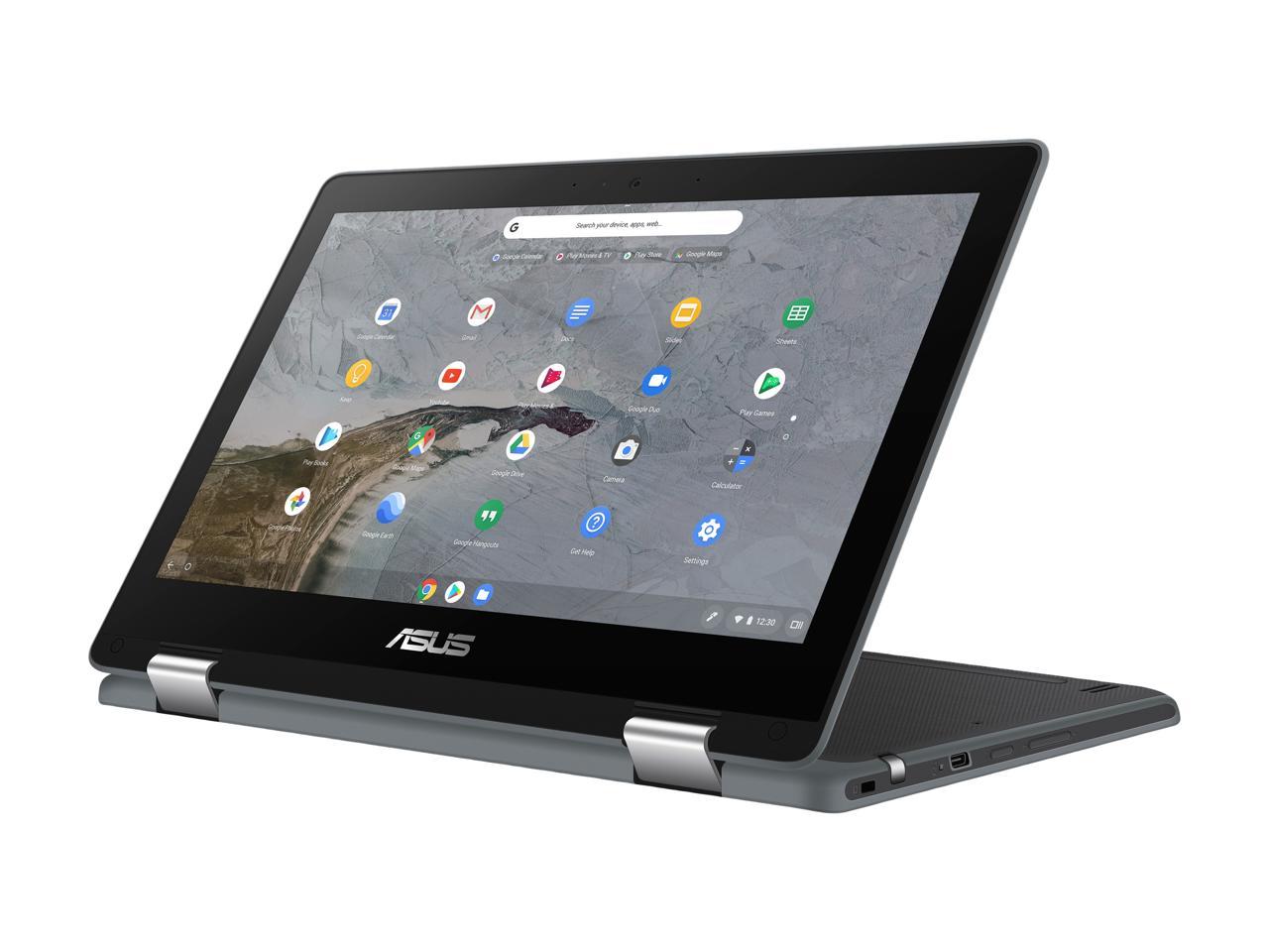 ASUS Chromebook Flip C214MA-YS02T Chromebook Intel Celeron N4000 (1.10 GHz) 4 GB LPDDR4 Memory 32 GB eMMC 11.6" Touchscreen Chrome OS - OEM