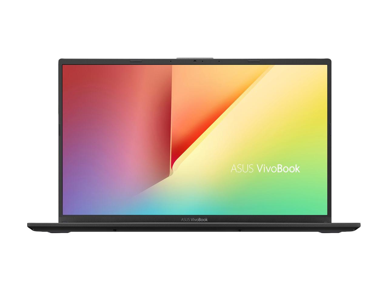 ASUS VivoBook F512 Thin & Light Laptop, 15.6" FHD NanoEdge WideView, AMD R5-3500U, 8 GB DDR4, 128 GB SSD + 1 TB HDD, Backlit KB, Fingerprint, Windows 10, Slate Grey, F512DA-EB55