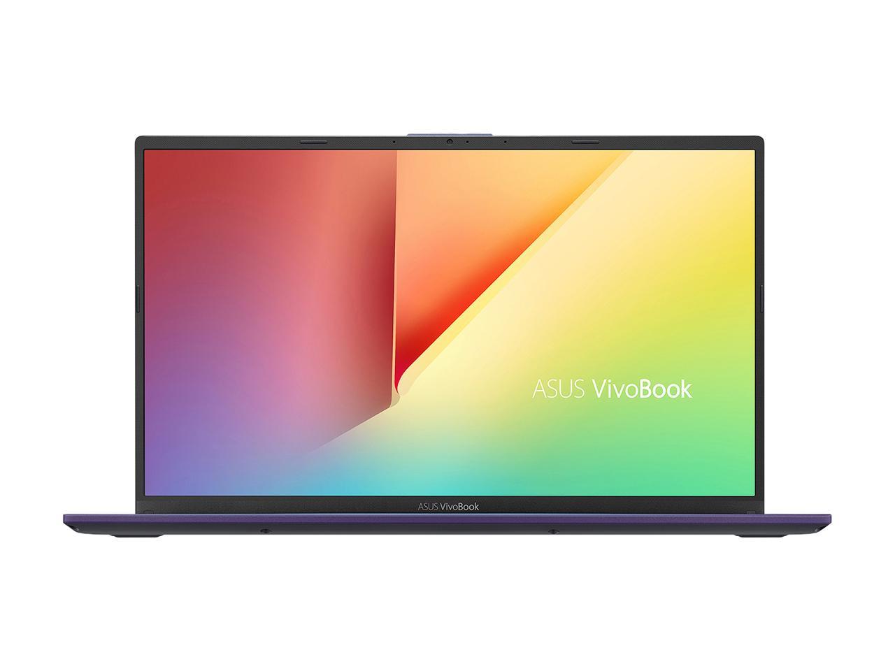 ASUS VivoBook F512 Thin & Light Laptop, 15.6" FHD NanoEdge WideView, AMD R5-3500U, 8 GB DDR4, 128 GB SSD + 1 TB HDD, Backlit KB, Fingerprint, Windows 10, Peacock Blue, F512DA-EB55-BL