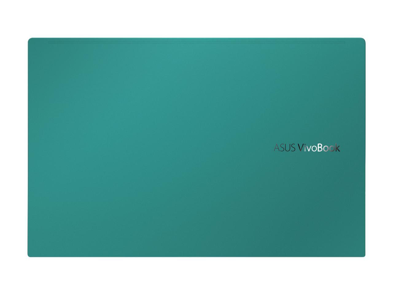 ASUS VivoBook S15 S533 Thin and Light Laptop, 15.6" FHD, Intel Core i5-10210U CPU, 8 GB DDR4 RAM, 512 GB PCIe SSD, Windows 10 Home, S533FA-DS51-GN, Gaia Green